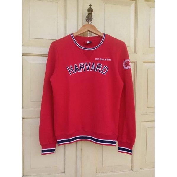 SWEATSHIRT CREWNECK HARVARD UNIVERSITY SECOND