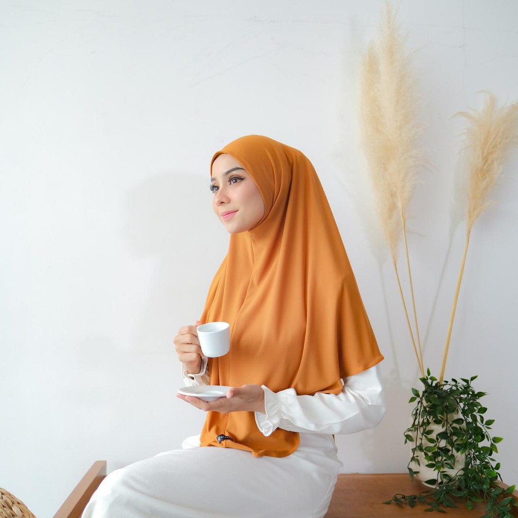Naura Instant - Albata Hijab-Naura Pumpkin
