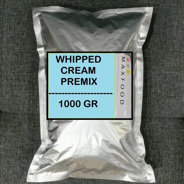 

Krim- Bubuk Whip Cream / Premix Whipping Cream / Whipped Cream -Krim.