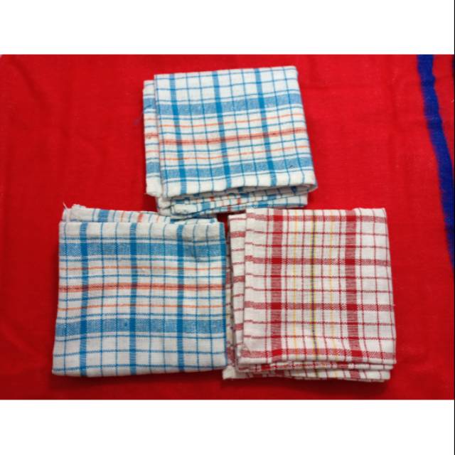 Kain Serbet Lap Piring Palapa Tebal dan Besar BS 6 pcs