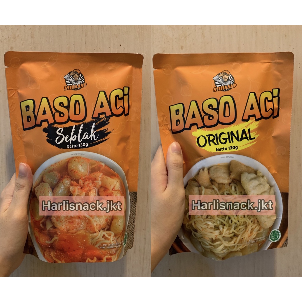 

Ashiaaap Bakso Aci Seblak / ORIGINAL Instant / Boci Baso Pedas Makanan Instan Gurih Korea