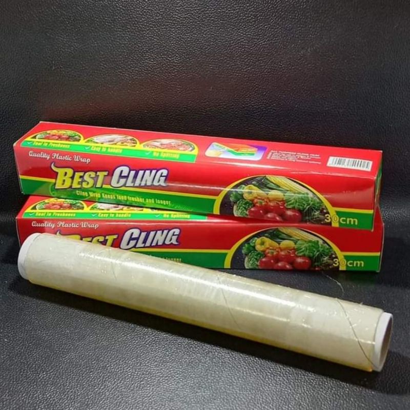 Plastik Wrap BEST CLING 30cmx30m Pembungkus Buah Makanan