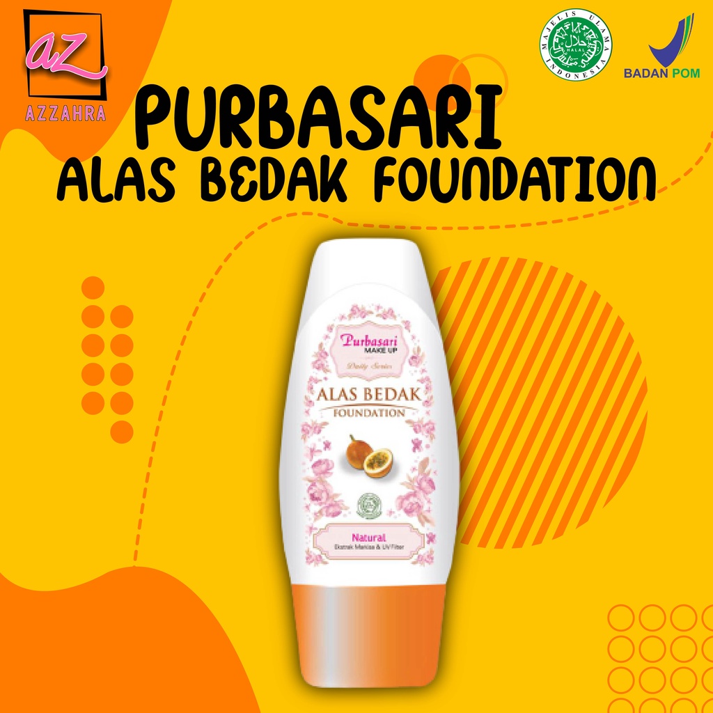 PURBASARI Alas Bedak Foundation Daily Series - 35ml ORIGINAL BPOM