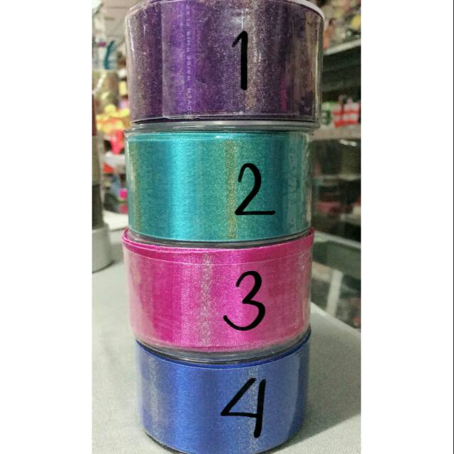 Pita Gliter lebar 4cm