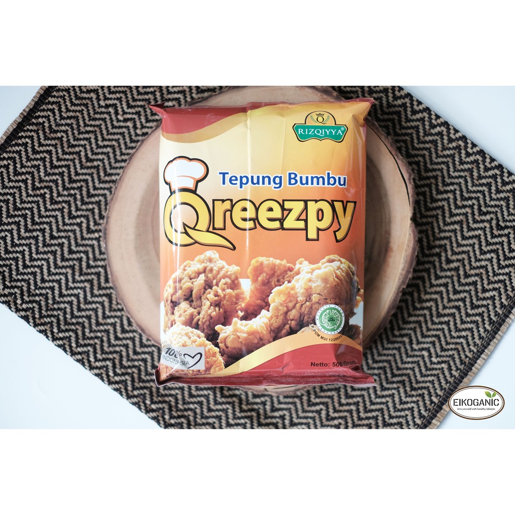 

QREEZPY TEPUNG BUMBU RENYAH TANPA MSG [500 gr]