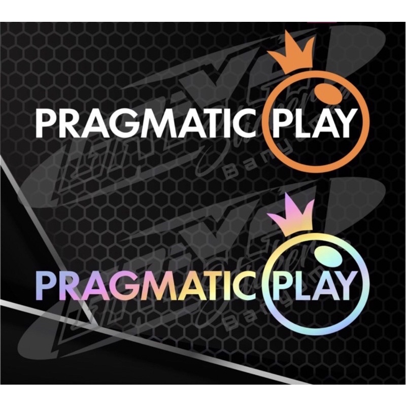 Sticker cutting PRAGMATIC PLAY motor mobil viral