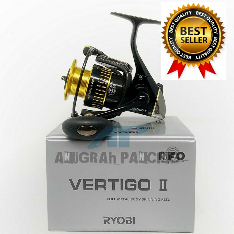 REEL RYOBI VERTIGO II 4000 FULL METAL BODY...POWER HENDEL