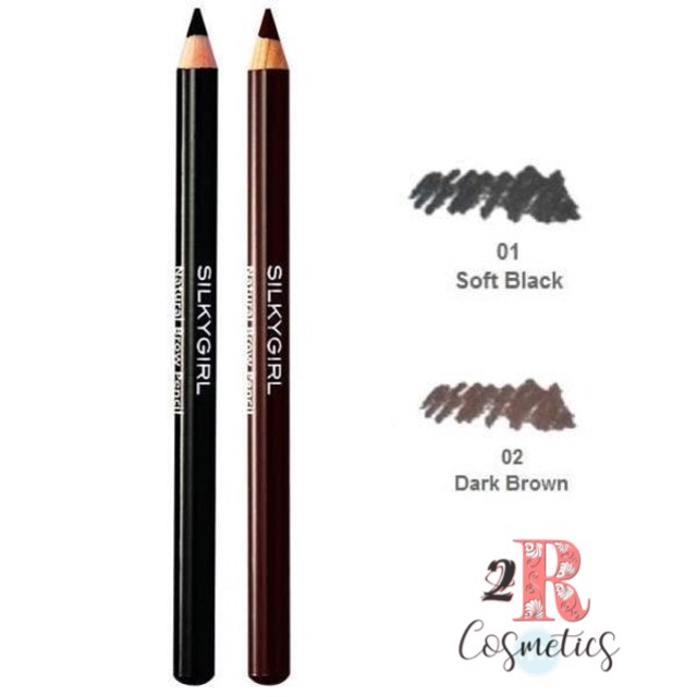 ❤️ MEMEY ❤️ SILKYGIRL Natural Brow Pencil | Eyebrow Pensil Alis