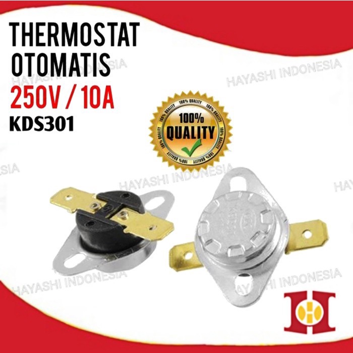 Thermostat Sensor Suhu Pemutus Arus Otomatis Dispenser Penanak Nasi - 10pcs