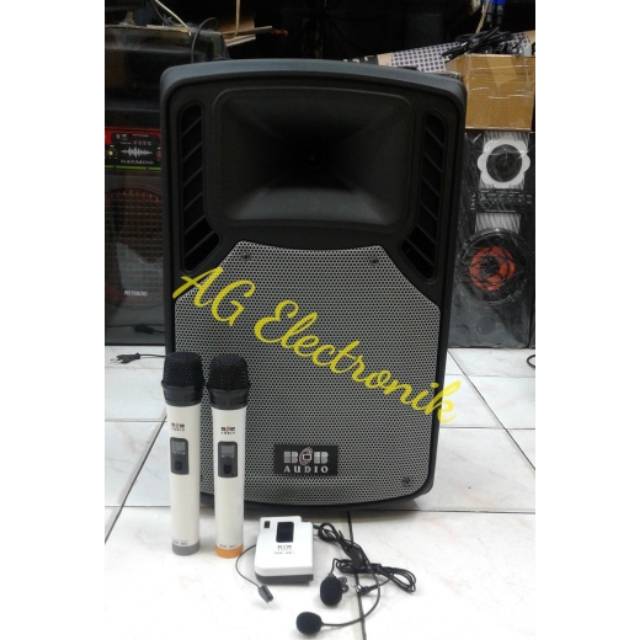 Speaker portable wireless BOB AUDIO 15 inc Bluethoot