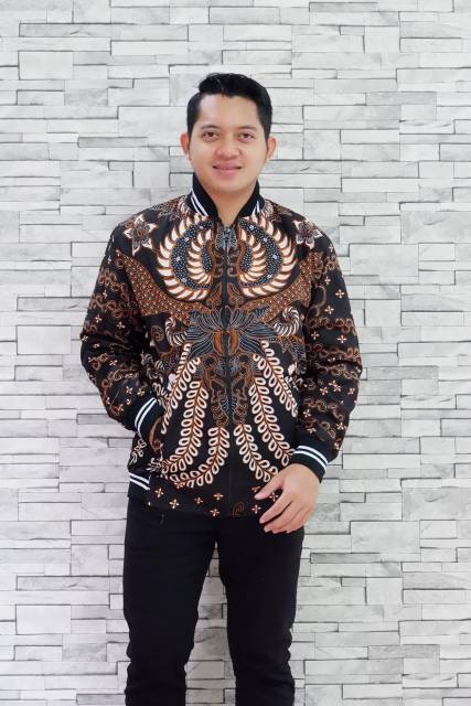 Jaket batik sragenan full furing batik modern