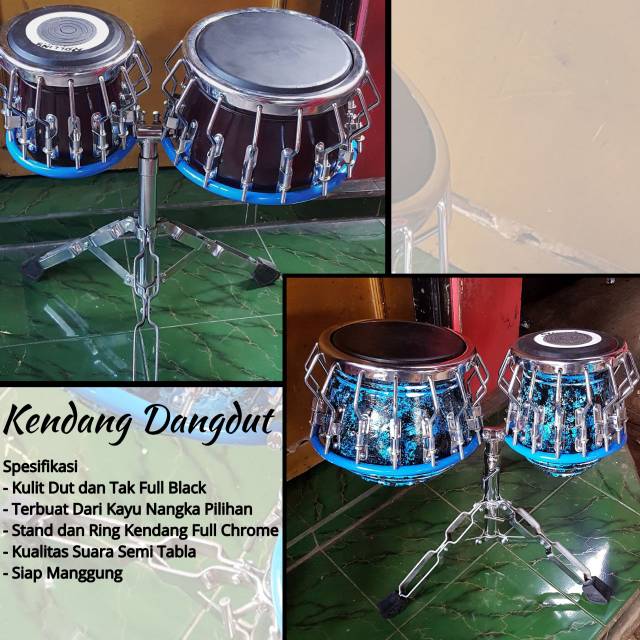 Gendang Dangdut Kendang Ketipung Kempul Tabla Dangdut