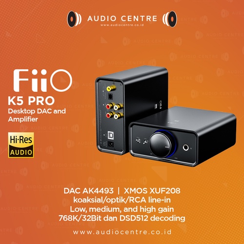 FiiO K5 Pro ESS Desktop DAC & Headphone Amplifier