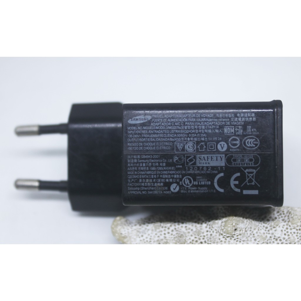 Adaptor Batok Kepala Charger Samsung Tab Original Bawaan HP