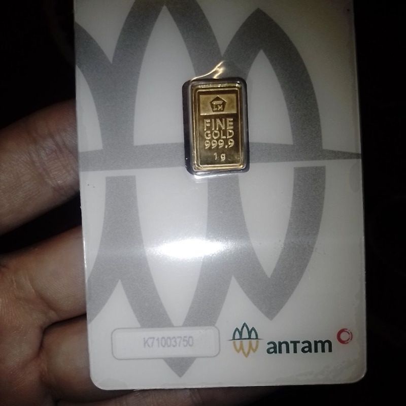 Emas Antam 1 Gram (24 Karat) tahun 2021 Certieye
