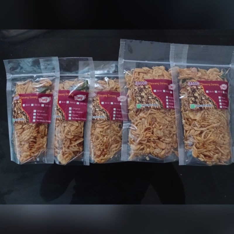 

BAWANG GORENG SUMENEP 80gr by DNY's Food / Bawang goreng Renyah