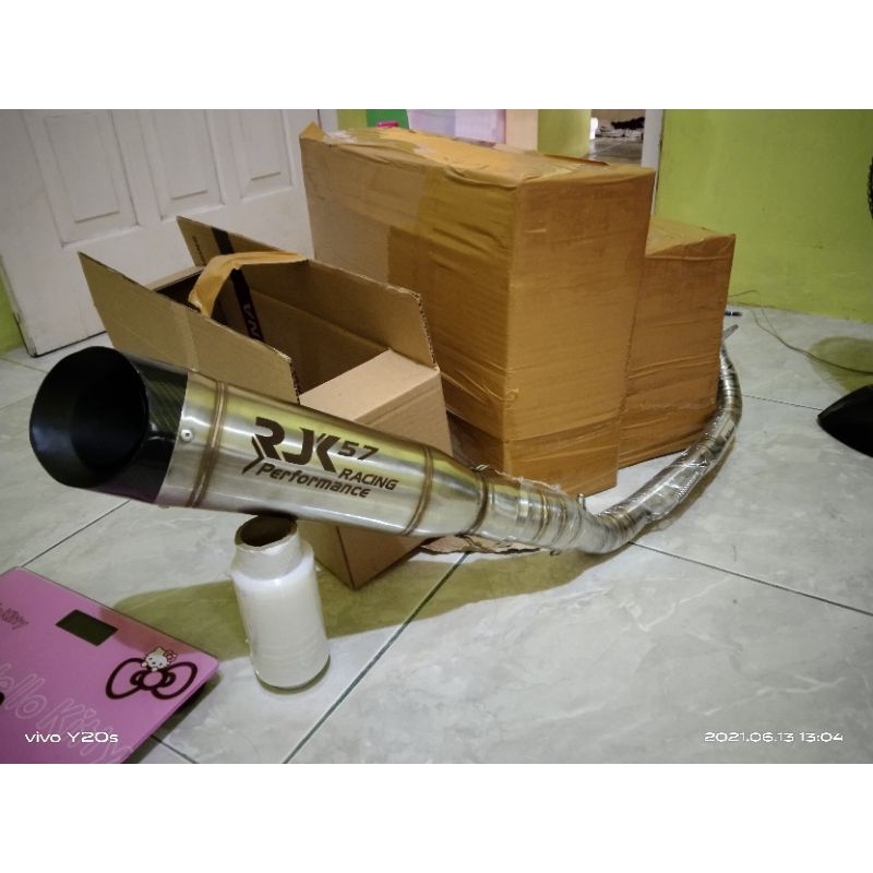 KNALPOT AEROX ORIGINAL RJK57 RACING