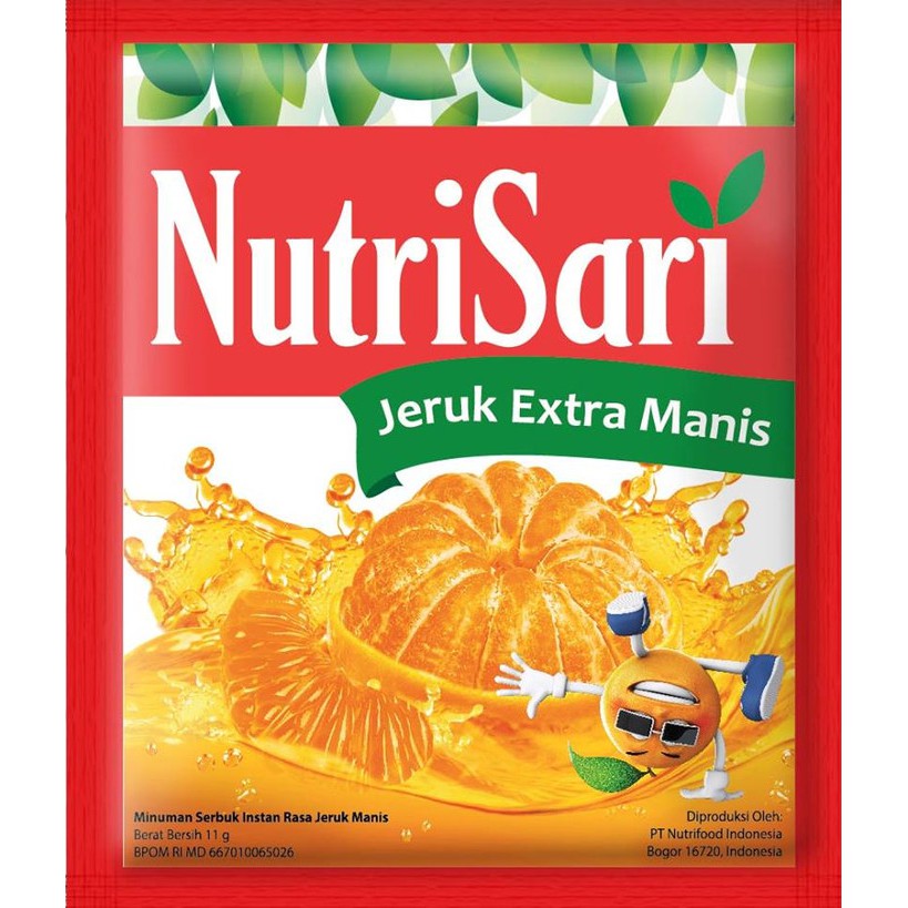 

Nutrisari Jeruk Extra Manis