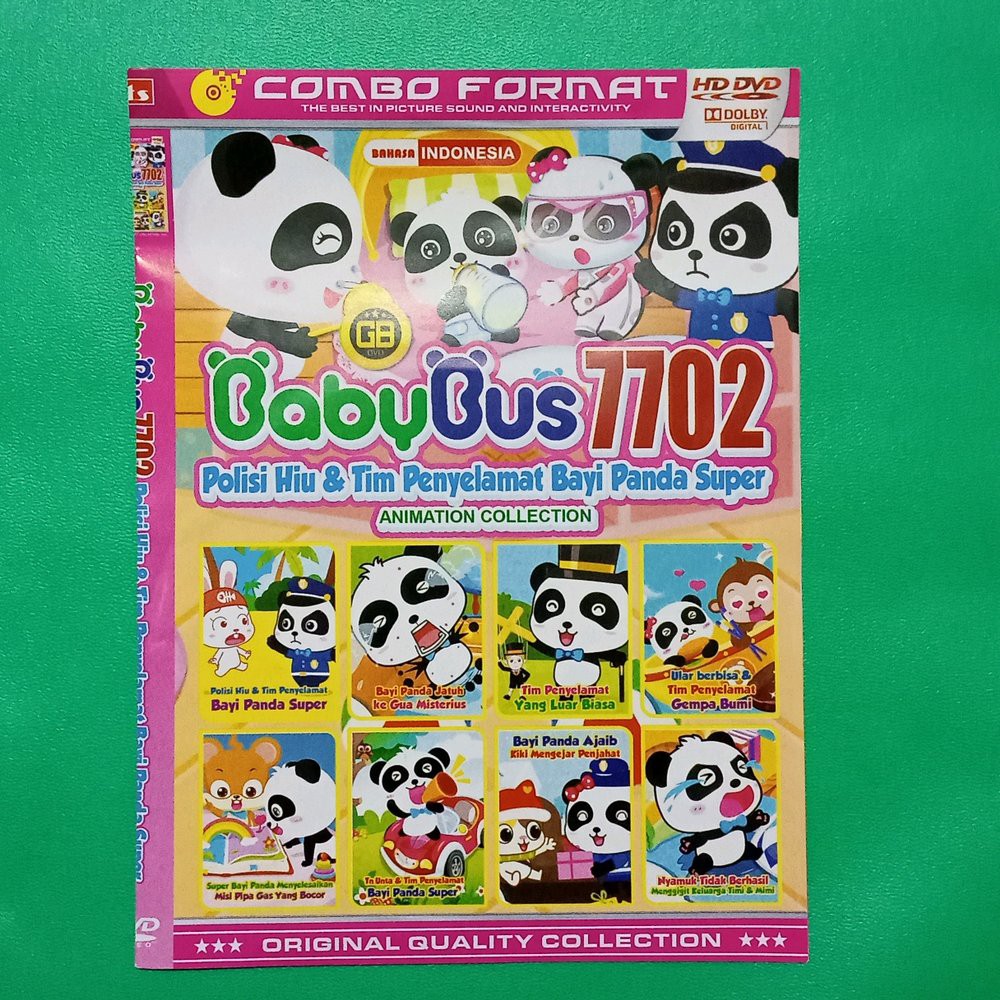 KASET DVD film  baby bus collection DVD Film  animasi  