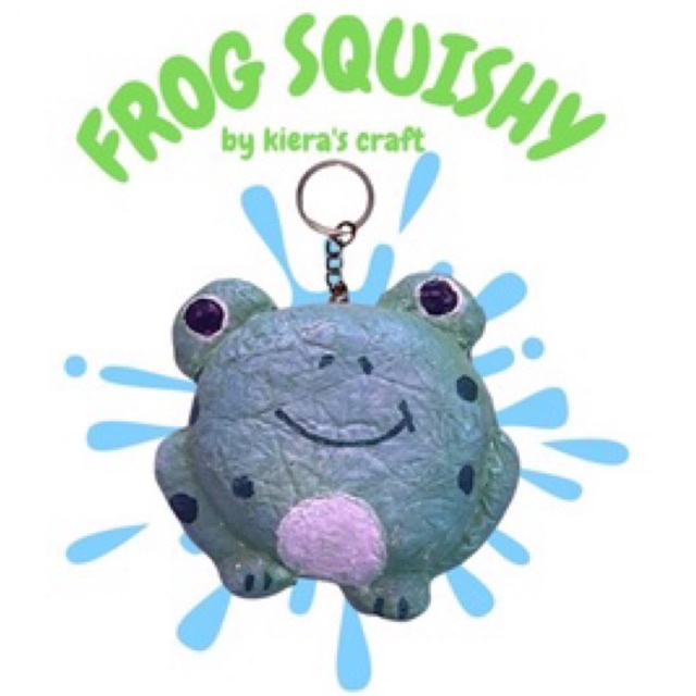 HOMEMADE FROG SQUISHY | KIERASCRAFT
