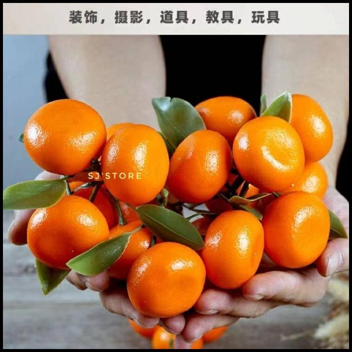 Hiasan Imlek Jeruk Kecil Dekorasi Cny