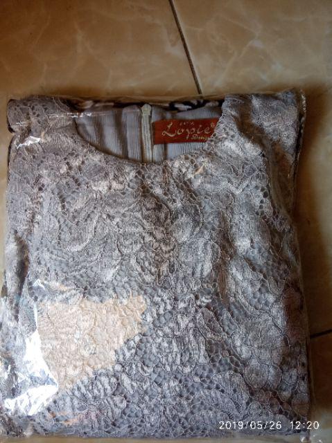 Tasyananu_batik Ipnu-ippnu Couple Gamis Brokat 2564 / Mahardani Couple