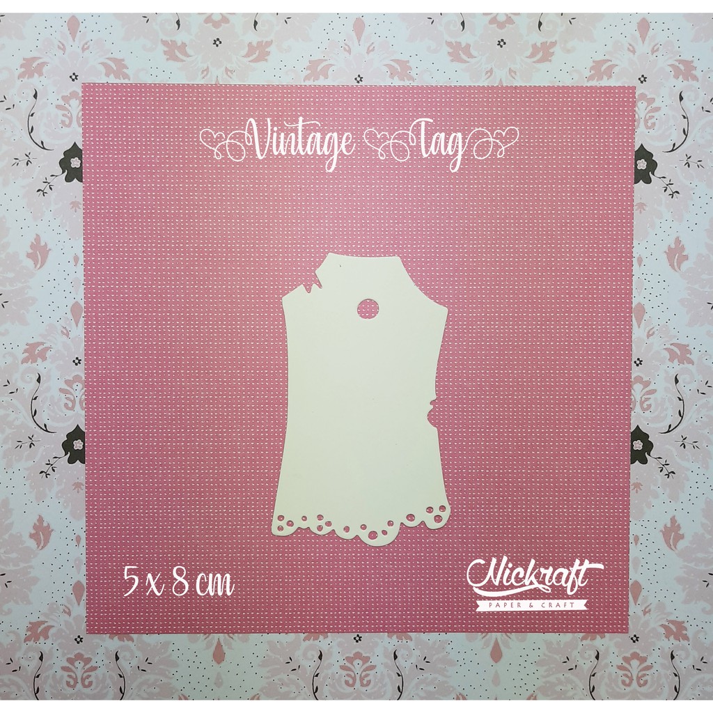 

VINTAGE TAG - BAHAN SCRAPBOOK LABEL KECIL KARTU UCAPAN MINI HAMPERS