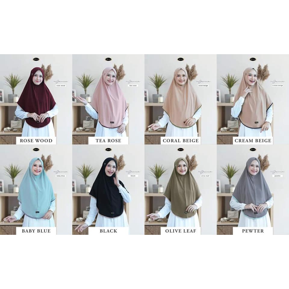 Bergo Jannie By Yessana Hijab / jilbab / kerudung jumbo