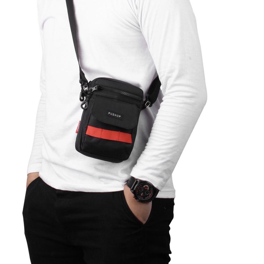 ✪ Tas Selempang Pria PUSHOP ANDRA PUSHOP ✾