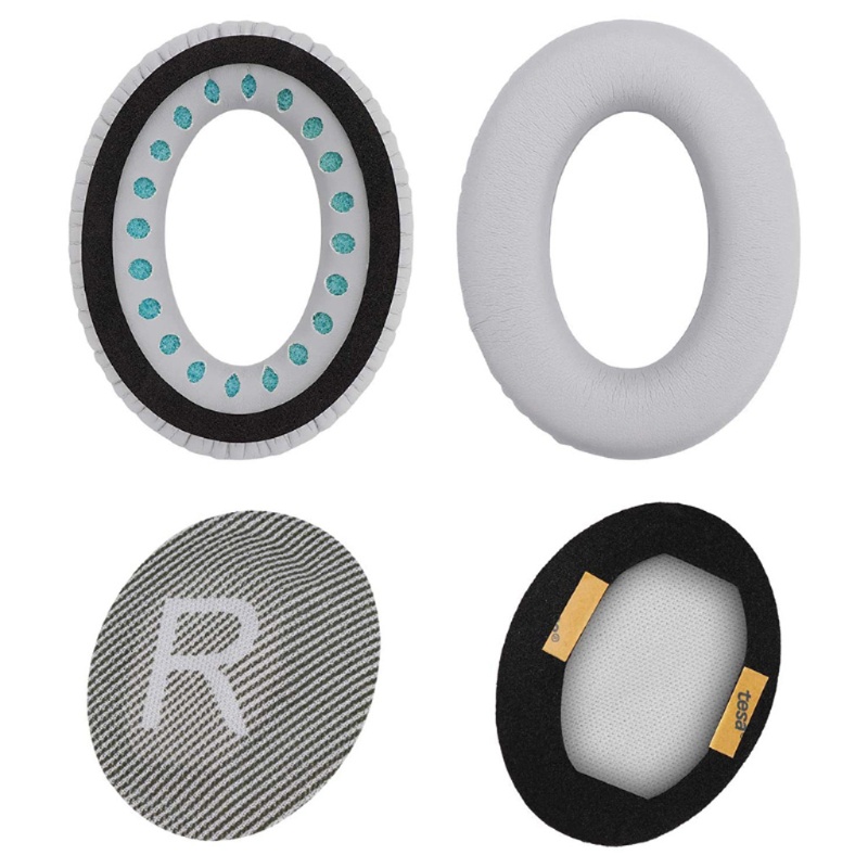 Btsg Bantalan Earpads Headphone Pengganti Portable Nyaman Kompatibel Dengan QC35 QC35