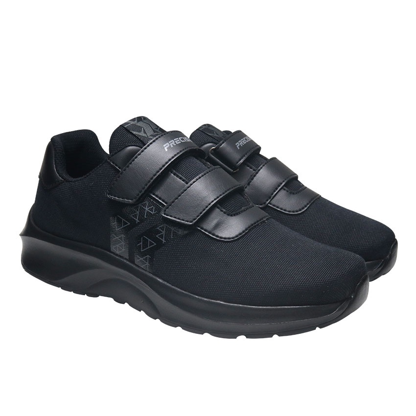 Precise Orion JT Sneakers Sepatu Sekolah Anak - All Black