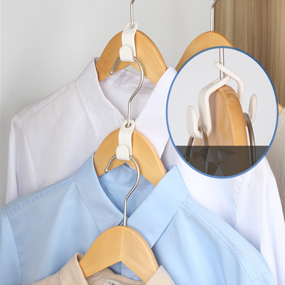5 Pcs Gantungan Baju Mini 4 Warna Anti Slip Untuk Kamar Mandi / Balkon