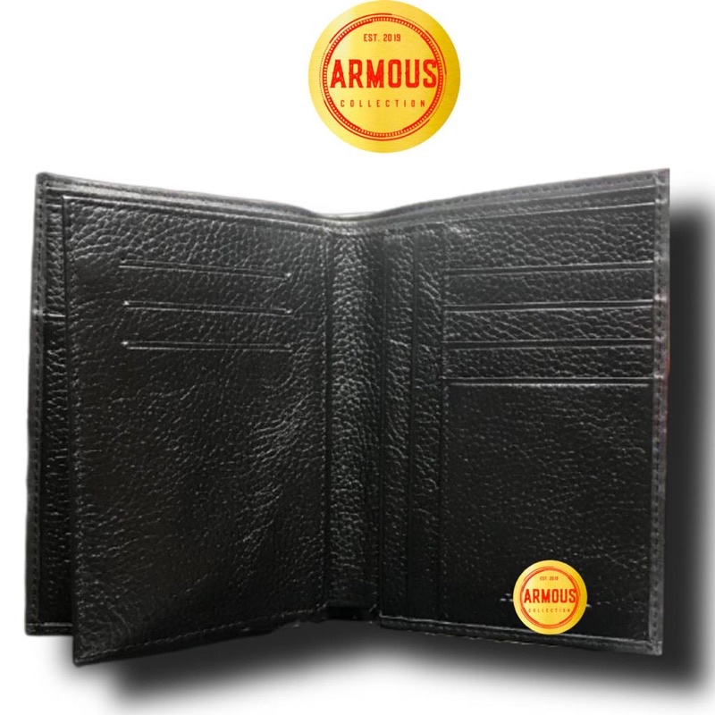 DOMPET PRIA KULIT ASLI UKURAN TANGGUNG 3/4 TERMURAH