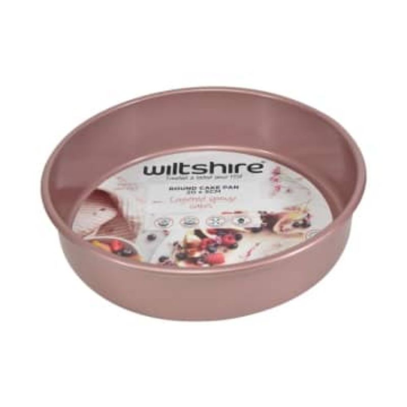 wiltshire loyang kue bulat 20 cm anti lengket - 7157