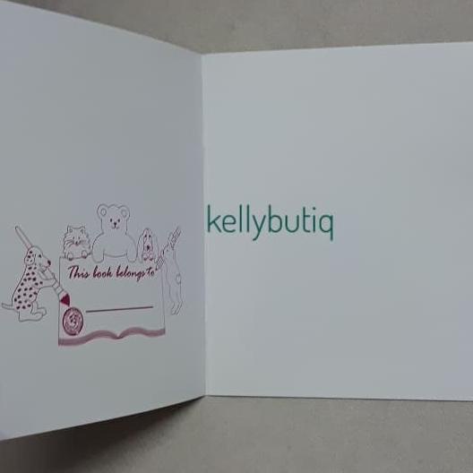 jual Buku Album Sticker Koleksi Stiker Mainan Anak Gambar Beruang Kecil