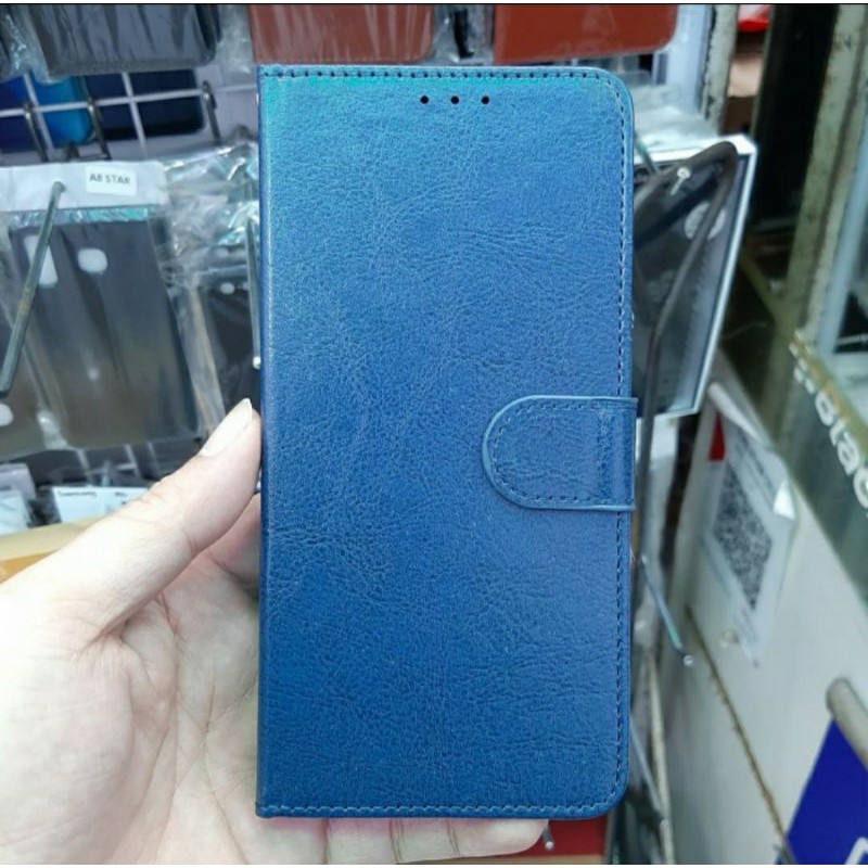 Vivo V15 V15 Pro flip case cover dompet kulit