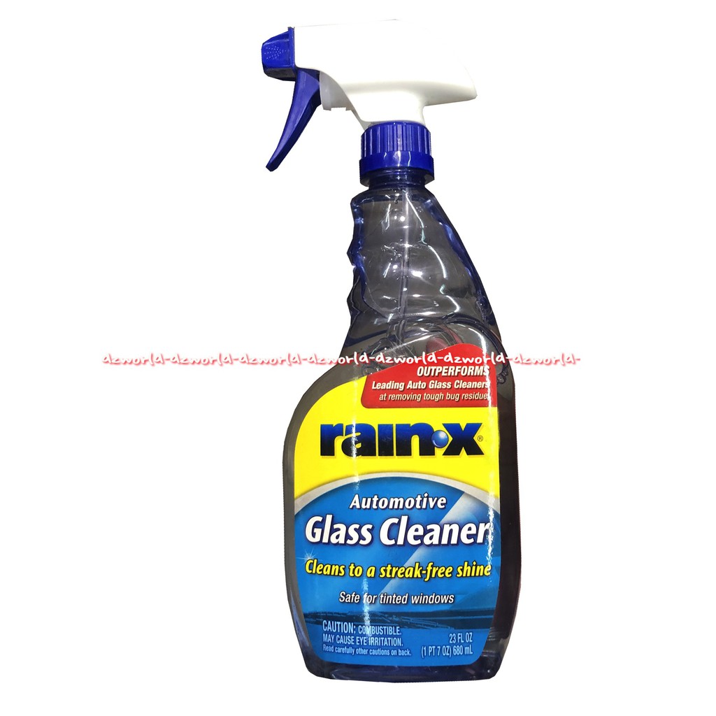 Rain-X Automotive Glass Cleaner Cleans to a Streak Free 680ml Rainox Rain X Pembersih Kaca Mobil Agar Mengkilat Glasscleaner