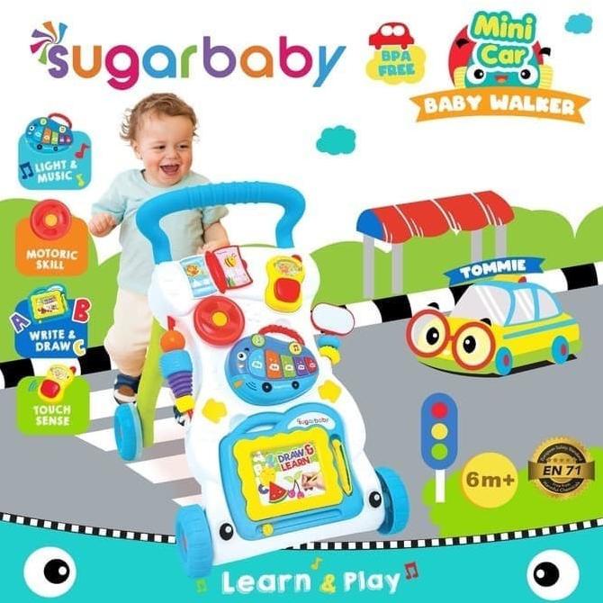 Sugar Baby Mini Car Walker / Push Walker Sugar Baby