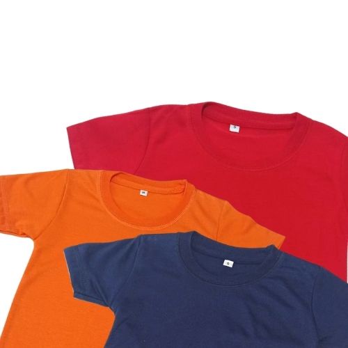 Baju Kaos Oblong Polos Distro Anak Murah Usia 0-2 tahun