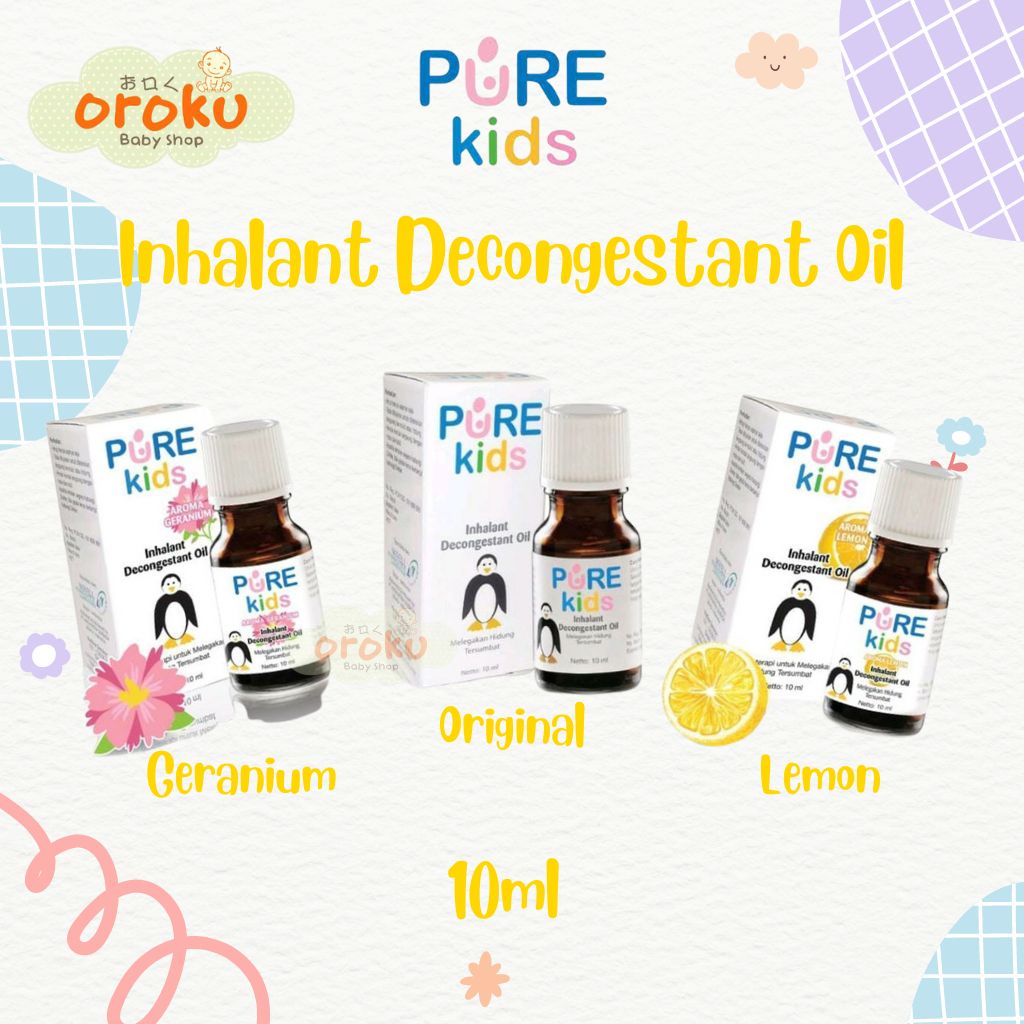 PURE KIDS INHALANT DECONGESTANT OIL