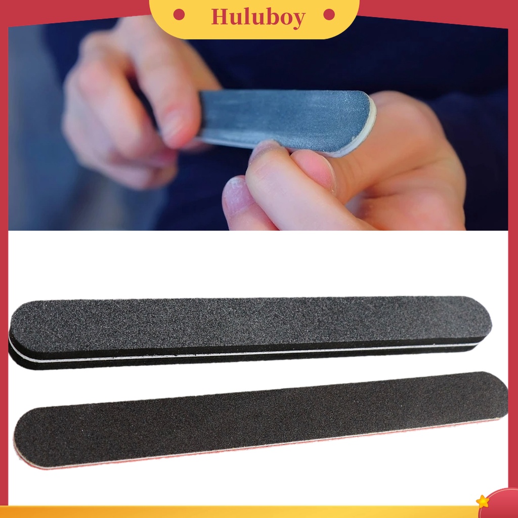 Huluboy Huluboy♡ 1 Set File Kikir Kuku Multifungsi Anti Abrasion Dengan Brush Buffing Sanding Blocks Untuk Manicure Pedicure