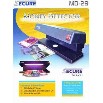 

Premium Secure Md-28 Alat Test Diteksi Uang / Money Ditector Tester