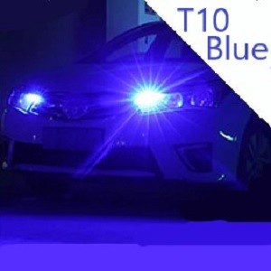 Lampu Mobil Car Headlight LED T10 W5W COB 10 PCS - MA10 - Blue