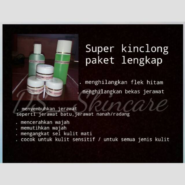 SUPER KINCLONG PAKET LENGKAP