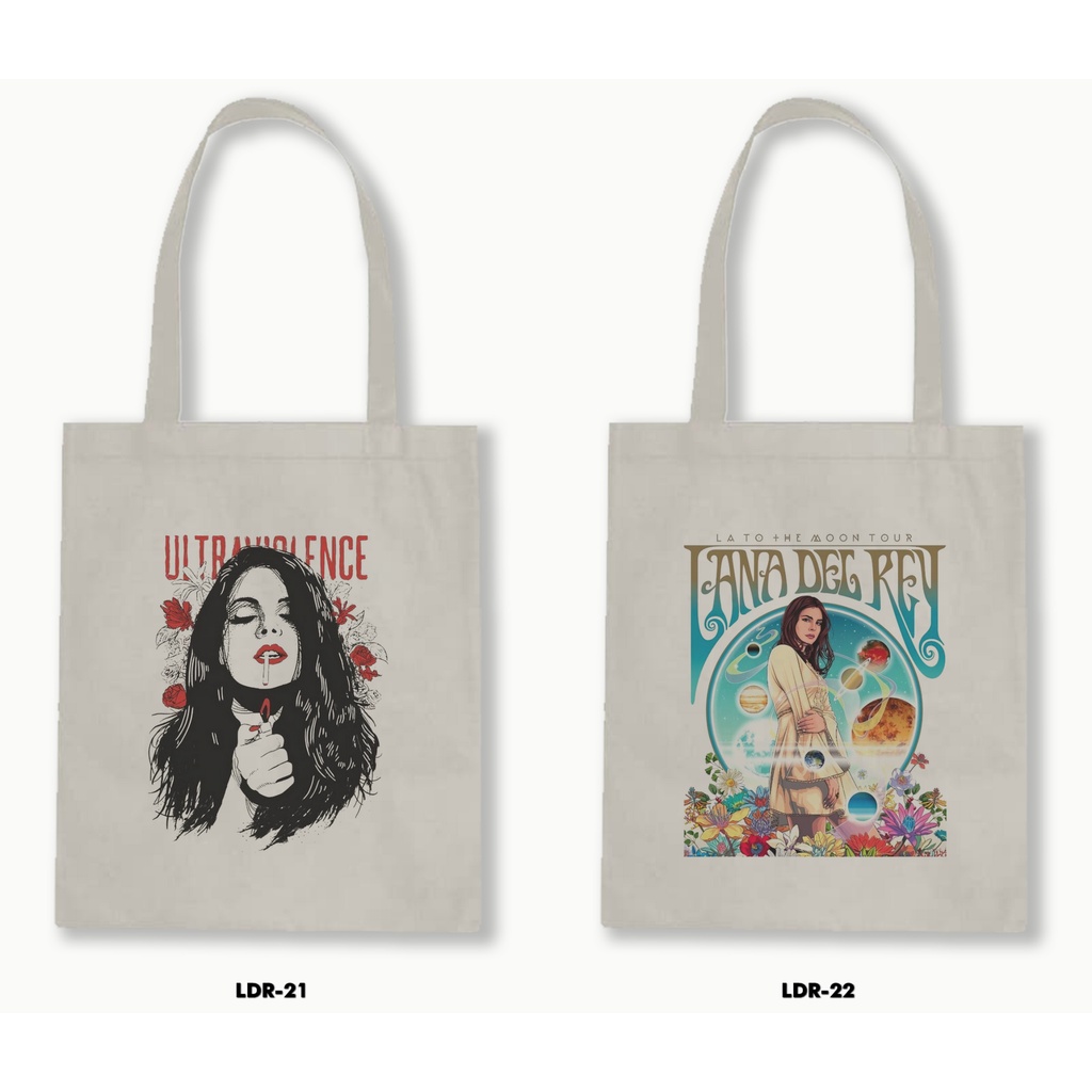 TOTE BAG BLACU - LANA DEL REY 2