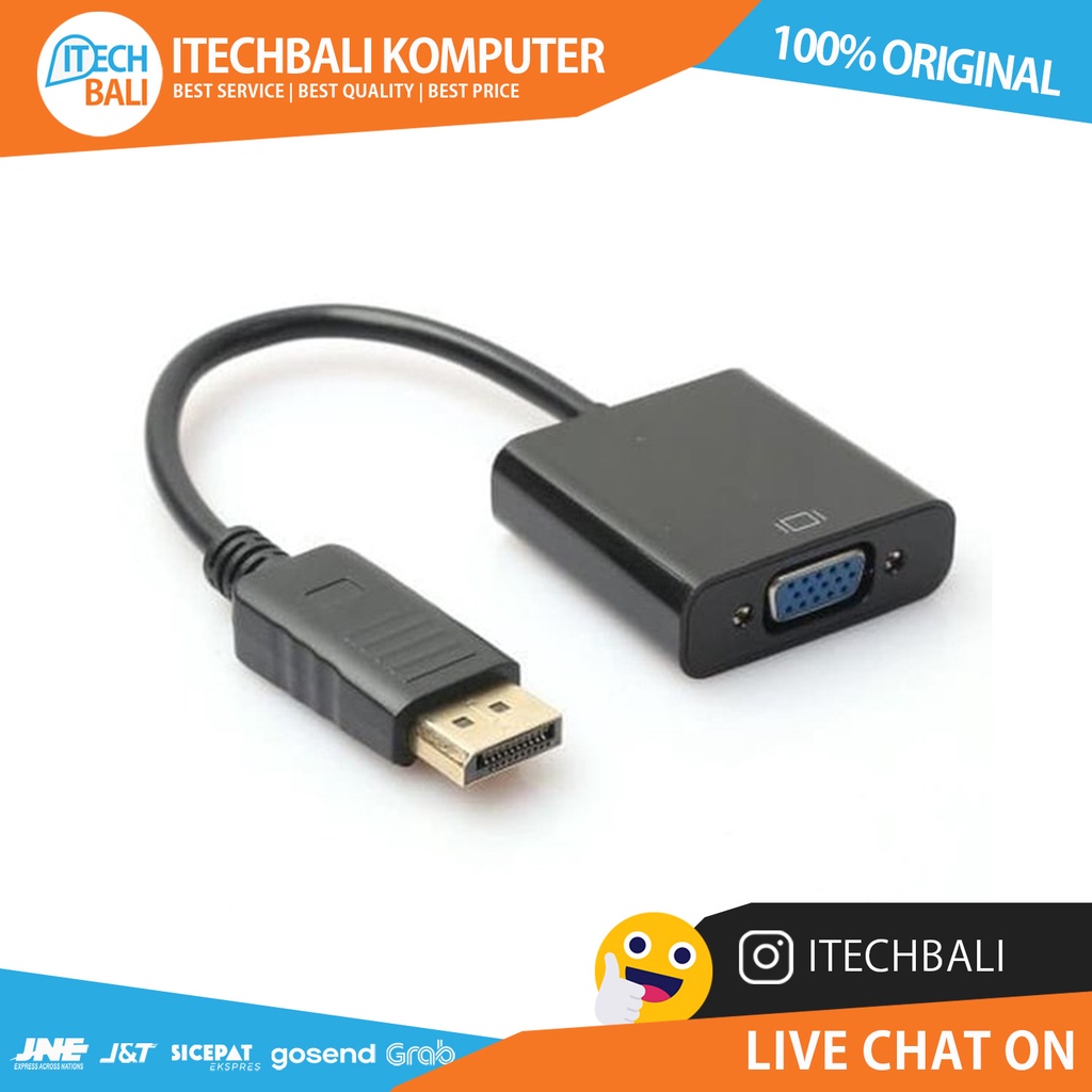 Converter NYK DISPLAY PORT To VGA   | ITECHBALI