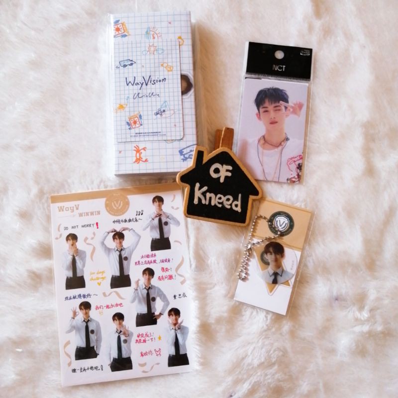 NCT 2020 cashbee resonance winwin photocard wayv back to school flipbook wayvision