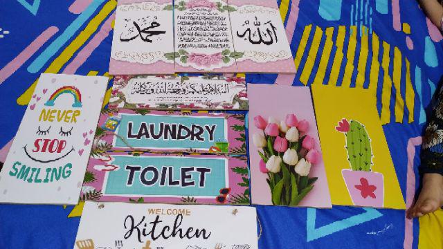 Produsen Hiasan Dinding Poster Kayu Gantung Dekorasi Rumah Project1 33 Gantungan Tali Rami 1030