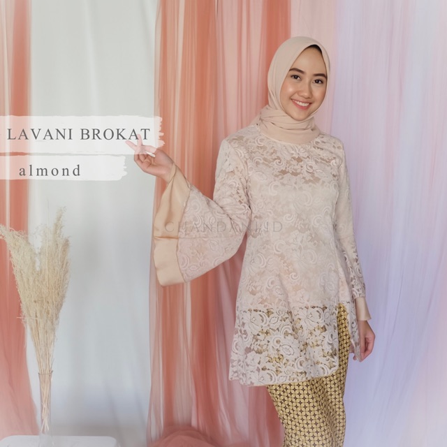 chandani.id • LAVANI BROKAT • kebaya wisuda kondangan lamaran tille brokat jepang