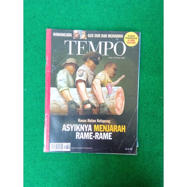Majalah Tempo Edisi 14-20 April 2008: Asyiknya Menjarah Rame-rame
